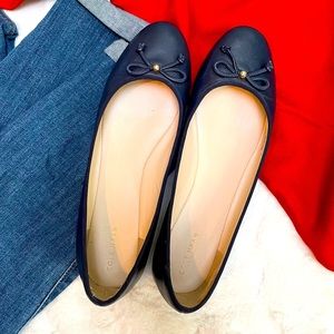 Cole Haan Navy Ballet Flats Size 11